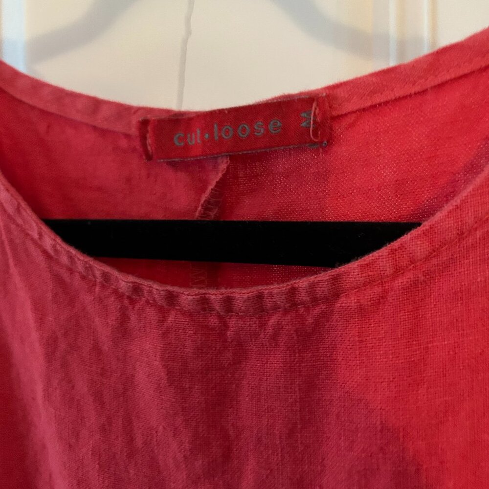 Cut Loose Linen sleeveless dress